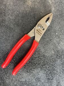 For Snap On 47acf 8" talon grip combination slip joint pliers Red New