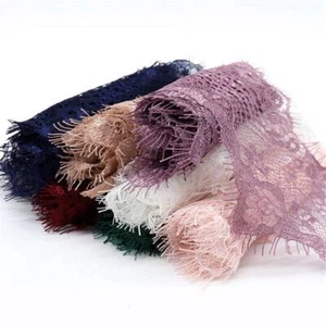 Lace Fabric Handmade Materials Ribbons DIY Sewing 3 Yards Flower Embroidered - Picture 1 of 28