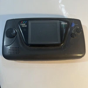 Sega Game Gear Handheld Console - Black (for Parts or Repair) No Power - Picture 1 of 6