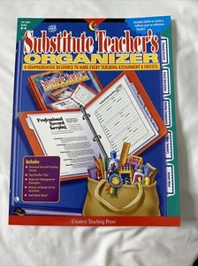 The Substitute Teacher's Organizer A Comprehensive Resource To Teaching - Picture 1 of 2