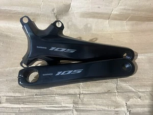 New Shimano 105 FC-R7100 172.5mm Crankarms 2 X 12 Speed (no Chainrings) - Picture 1 of 4