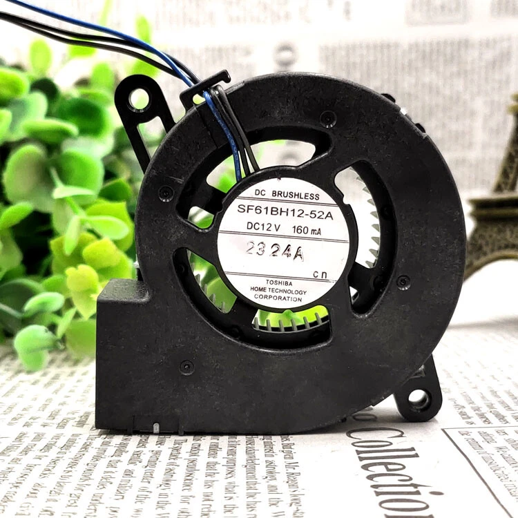 1 pcs TOSHIBA SF61BH12-52A 6018 XT2100 projector centrifugal fan - Image 1 of 1