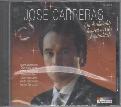 Jose Carreras Ein Weihnachtskonzert aus der Jesuitenkirche CD NEU Adeste Fideles - Bild 1 von 2