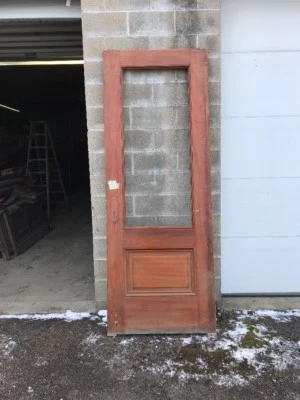 Antiga linda porta de entrada de bordo 35 e três quartos de largura por 96 inc… - Imagem 1 de 4