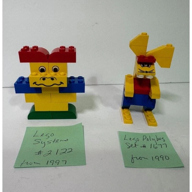 2 Vintage Lego Sets #2122 & Bunny #1677 - Image 1 of 1
