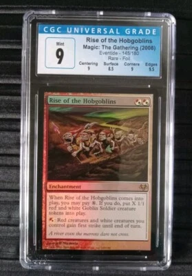 Mtg Rise of the Hobgoblins (CGC) 9 Eventide Rare Foil [2008] - Image 1 of 2