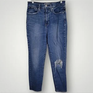 Madewell The Momjean High Rise Rigid Knöchellang Gr. 27 blau - Bild 1 von 10