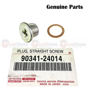 GENUINE Toyota Aristo UZS143 FJ Cruiser GSJ15 Drain Diff Bolt Plug w Gasket - Picture 1 of 4
