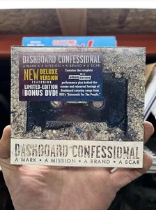 DASHBOARD CONFESSIONAL: A Mark, Mission, Brand, Scar SEALED Limited CD REM - Imagen 1 de 3