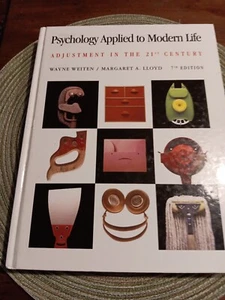 Psychology Applied to Modern LIfe 21St Century Wayne Weiten/Margaret Lloyd 7th - Picture 1 of 10