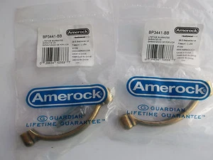 (2) Amerock Guardian B3441-BB Messing brüniert Bogenform Ziehgriff - Bild 1 von 4