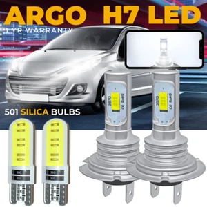 For Peugeot 207 Led Headlight Xenon White 2006-2014 Low Beam Side Light Bulbs - Picture 1 of 17