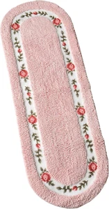 Beautiful Rose Flower Area Rugs for Living Room Bedroom Super Soft Bathroom Rugs - Picture 1 of 12