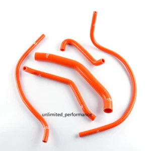For 04 05 2006 HONDA CBR600 CBR 600 CBR600 F4i Silicone Radiator Hoses Orange - Bild 1 von 7