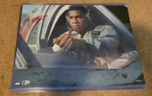 Topps Star Wars Authentics Red Auto Autograph 11x14 Photo John Boyega as Finn - Picture 1 of 1