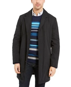 Lauren Ralph Lauren Men's Classic Fit Thermal tech Heated Black Raincoat 38R - Picture 1 of 6