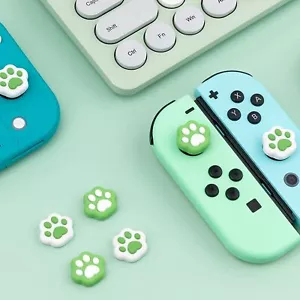 Silicone Thumb Grip Caps Compatible with Nintendo Switch OLED NS Switch Lite - Picture 1 of 7