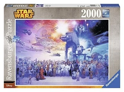 Rompecabezas Ravensburger Star Wars Universe 2000 piezas 16701 para adultos NUEVO Foto 1 de 3