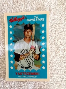1982 Kellogg's Carl Yastrzemski #43 NMT Boston Red Sox Nice Card!!! - Picture 1 of 2
