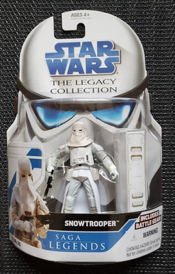 2009 Star Wars Legacy Collection SL Nº25 Saga Legends Snowtrooper Figura Sellada Foto 1 de 3