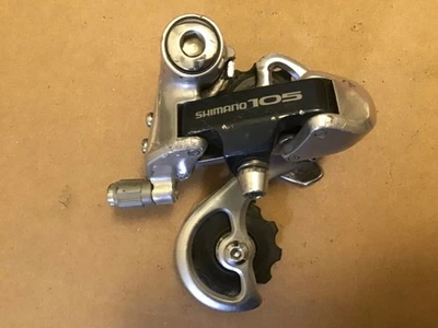 Câmbio traseiro Shimano 105 RD-1050 corrida gaiola curta 6s 6 índice de velocidade - Imagem 1 de 4