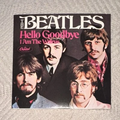 The Beatles Hello Goodbye / I Am The Walrus PROMO CD SINGLE - 1997 DPRO 70876 Foto 1 de 4