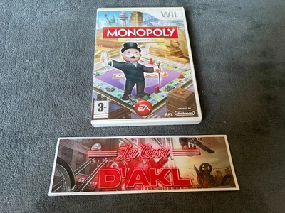 Monopoly Edition Classique et Monde sans notice sur Nintendo Wii - FR TBE - Photo 1/2
