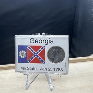 1999 P Georgia State Quarter - Picture 1 of 4