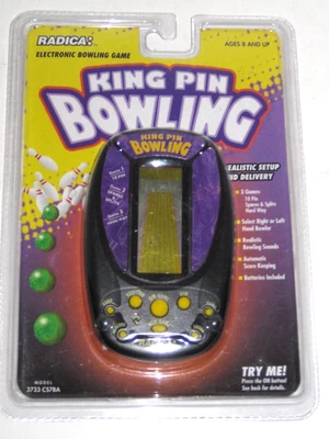 Juego electrónico portátil King Pin Bowling de Radica ~ Precintado - Envío gratuito ~ Foto 1 de 2