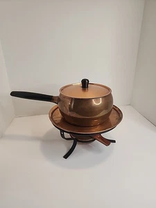 Siqq Vintage Kupfer Fondue Set - Bild 1 von 11