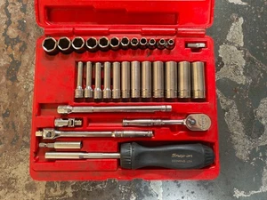 Snap On 1/4 Zoll Antrieb Steckschlüsselsatz 31-teilig PAKPB067 - PORTOFREI - Bild 1 von 6