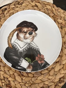 West Elm Rachel Kozlowski Otter Tiere Salatteller - Bild 1 von 4