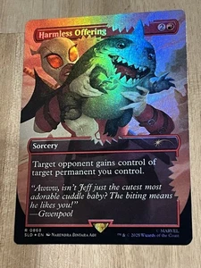 MTG Karte Secret Lair Drop Series Deadpool Harmless Offering Foil R 0868 NM/M - Bild 1 von 2