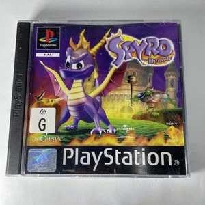 Spyro the Dragon - Sony PlayStation 1 - PS1 Game With Manual - Picture 1 of 3