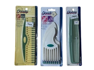 Lotto Vintage 1996 Goody Pettini Maniglia Denti Larghi Sollevatori Picks Color Dip Style Line - Foto 1 di 8