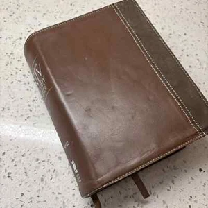 Zondervan NIV Study Bible Compact 2008 Updated Edition Renaissance Fine Leather - Picture 1 of 3