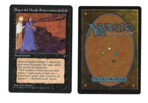 UNDERWORLD DREAMS, ITALIAN, SP CONDITION, MAGIC: THE GATHERING, MTG LEGENDS SET - Picture 1 of 1