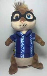 Build A Bear Simon 10" Plush Alvin and the Chipmunks Blue Hawaiian "Chipwrecked" - Picture 1 of 5