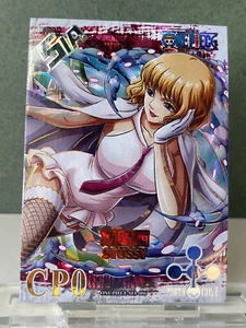 One Piece Anime Collectable Trading Card SIA Insert Card # 06 CP9 STUSSY - Picture 1 of 9