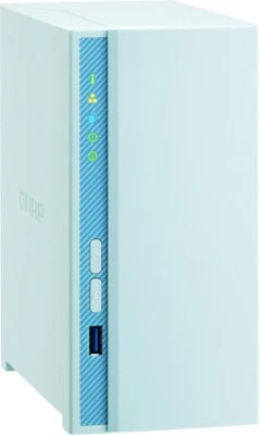 QNAP TS-230 2-BAY Compact powerful NAS Private Cloud Quad-Core CPU 2GB RAM - Image 1 of 4