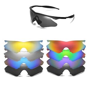 Walleva Replacement Lenses for Oakley M Frame Heater Sunglasses-Multiple Options