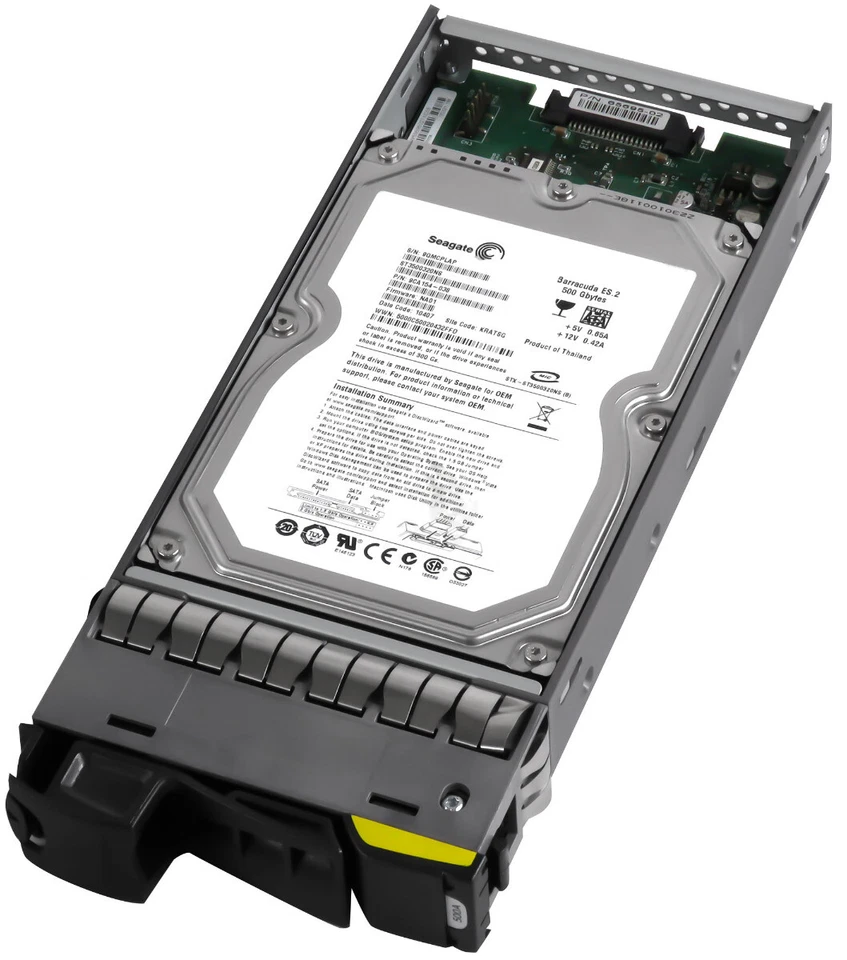Hard Drive NetApp 108-00088+A4 ST3500320NS 500GB 7.2K 32MB FC 3.5'' - Image 1 of 3