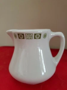 Buffalo China Restaurant Ware Green Astro Star Syrup Creamer Embossed Buffalo  - Picture 1 of 6