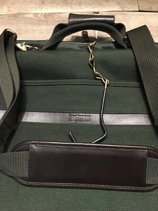 Hartmann Everyday Travel Weekender Suitcase Forest Green Nylon Luggage Bag - Picture 1 of 8