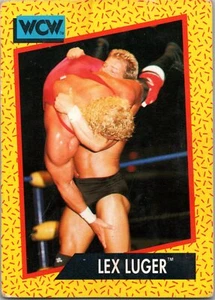 WCW 1991 tarjeta de lucha libre #16 LEX LUGER Impel - Imagen 1 de 2