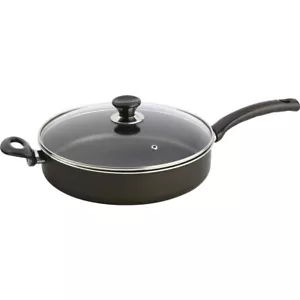Mehtap padella per salti con coperchio in teflon classica padella antiaderente - Foto 1 di 12