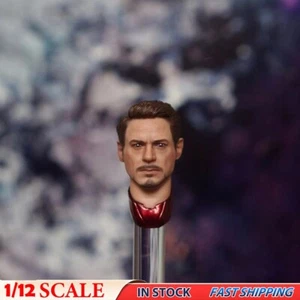 1/12 MK85 Iron Man Donny Man Solider Head Sculpt F 6" Shf Figma Horsemen Figure - Picture 1 of 7