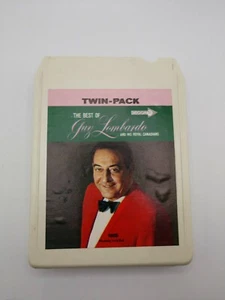 The Best of Guy Lombardo and His Royal Canadians Twin-Pack 8 Track Cartridge - Picture 1 of 4