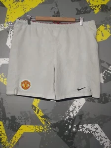 Manchester United Vintage Home Football Shorts Nike Mens Size M ig93 - Picture 1 of 11