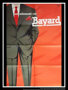 BAYARD ✯ FASHION Large French Vintage Advertising Fashion Poster Original 1960's - Picture 1 of 7